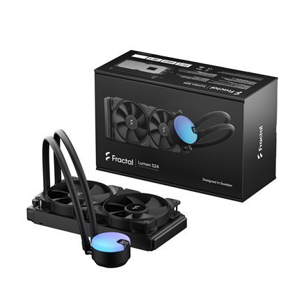 Fractal Design Water Cooling Unit Lumen S24 V2 Intel, AMD, CPU Liquid Cooler Fractal Design Water Cooling Unit Lumen S24 V2 Intel, AMD, CPU Liquid Cooler