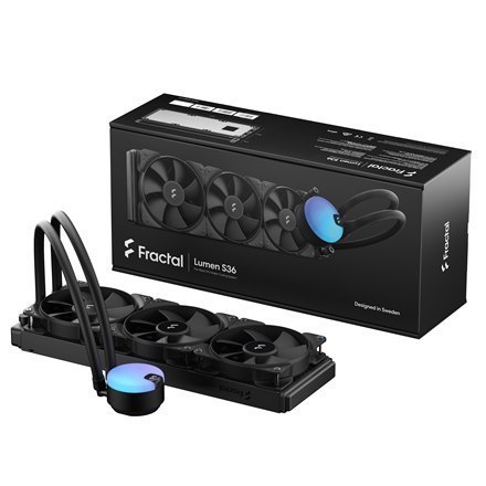 Fractal Design Water Cooling Unit Lumen S36 V2 Intel, AMD, CPU Liquid Cooler Fractal Design Water Cooling Unit Lumen S36 V2 Intel, AMD, CPU Liquid Cooler