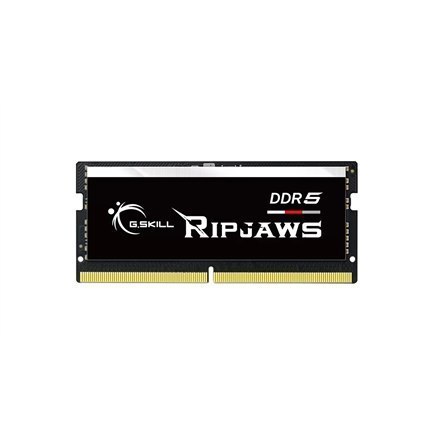 G.Skill Ripjaws 16 GB, DDR5, 5200 MHz, Notebook, Registered No, ECC No, 1x16 GB G.Skill Ripjaws 16 GB, DDR5, 5200 MHz, Notebook, Registered No, ECC No, 1x16 GB