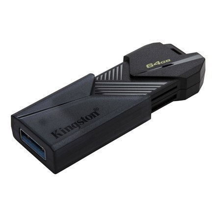 Kingston DataTraveler Exodia Onyx 64 GB, USB 3.2, Black Kingston DataTraveler Exodia Onyx 64 GB, USB 3.2, Black