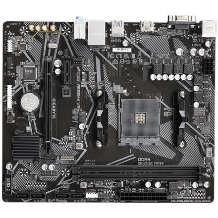 Gigabyte A520M K V2 1.0 M/B Processor family AMD, Processor socket AM4, DDR4 DIMM, Memory slots 2, Supported hard disk drive int Gigabyte A520M K V2 1.0 M/B Processor family AMD, Processor socket AM4, DDR4 DIMM, Memory slots 2, Supported hard disk drive int