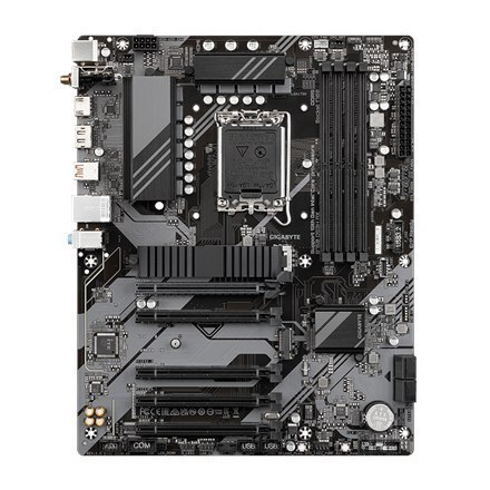 Gigabyte B760 DS3H AX 1.x M/B Processor family Intel, Processor socket LGA1700, DDR5 DIMM, Memory slots 4, Supported hard disk Gigabyte B760 DS3H AX 1.x M/B Processor family Intel, Processor socket LGA1700, DDR5 DIMM, Memory slots 4, Supported hard disk