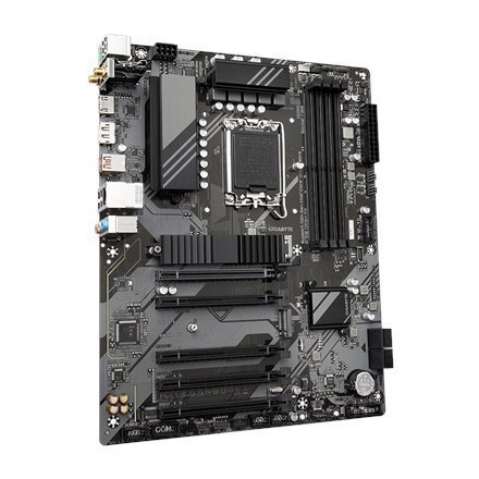 Gigabyte B760 DS3H AX 1.x M/B Processor family Intel, Processor socket LGA1700, DDR5 DIMM, Memory slots 4, Supported hard disk Gigabyte B760 DS3H AX 1.x M/B Processor family Intel, Processor socket LGA1700, DDR5 DIMM, Memory slots 4, Supported hard disk