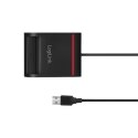 Logilink USB 2.0 card reader, for smart ID CR0047 Black Logilink USB 2.0 card reader, for smart ID CR0047 Black