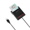 Logilink USB 2.0 card reader, for smart ID CR0047 Black Logilink USB 2.0 card reader, for smart ID CR0047 Black