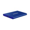 Samsung Portable SSD T7 1000 GB, USB 3.2, Blue Samsung Portable SSD T7 1000 GB, USB 3.2, Blue