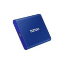 Samsung Portable SSD T7 1000 GB, USB 3.2, Blue Samsung Portable SSD T7 1000 GB, USB 3.2, Blue