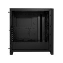 Corsair Tempered Glass PC Case iCUE 4000D RGB AIRFLOW Side window, Black, Mid-Tower, Power supply included No