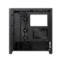 Corsair Tempered Glass PC Case iCUE 4000D RGB AIRFLOW Side window, Black, Mid-Tower, Power supply included No