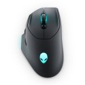Dell Gaming Mouse AW620M Wired/Wireless, Dark Side of the Moon, Alienware Wireless Gaming Mouse Dell Gaming Mouse AW620M Wired/Wireless, Dark Side of the Moon, Alienware Wireless Gaming Mouse
