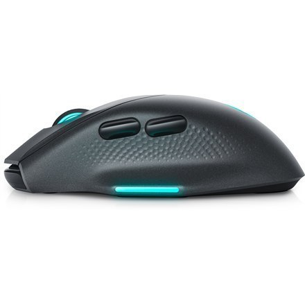 Dell Gaming Mouse AW620M Wired/Wireless, Dark Side of the Moon, Alienware Wireless Gaming Mouse Dell Gaming Mouse AW620M Wired/Wireless, Dark Side of the Moon, Alienware Wireless Gaming Mouse