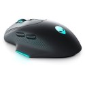 Dell Gaming Mouse AW620M Wired/Wireless, Dark Side of the Moon, Alienware Wireless Gaming Mouse Dell Gaming Mouse AW620M Wired/Wireless, Dark Side of the Moon, Alienware Wireless Gaming Mouse