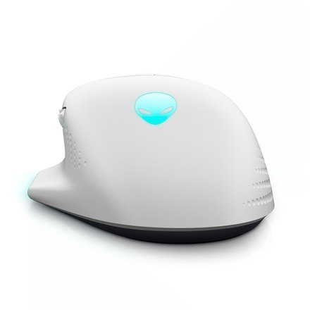 Dell Gaming Mouse AW620M Wired/Wireless, Lunar Light, Alienware Wireless Gaming Mouse Dell Gaming Mouse AW620M Wired/Wireless, Lunar Light, Alienware Wireless Gaming Mouse