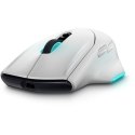 Dell Gaming Mouse AW620M Wired/Wireless, Lunar Light, Alienware Wireless Gaming Mouse Dell Gaming Mouse AW620M Wired/Wireless, Lunar Light, Alienware Wireless Gaming Mouse