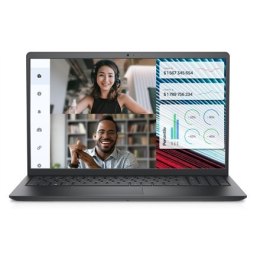 Dell Vostro 15 3520 Black, 15.6 ", WVA, FHD, 1920 x 1080, Anti-glare, Intel Core i5, i5-1235U, 16 GB, SSD 512 GB, Intel Iris Xe