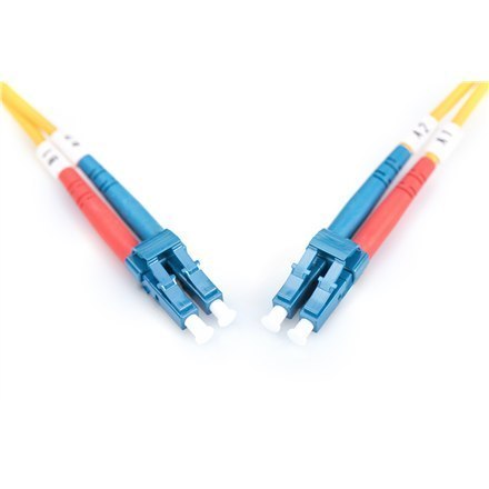 Digitus FO patch cord, duplex, LC to LC SM OS2 09/125 µ, 5 m Digitus FO patch cord, duplex, LC to LC SM OS2 09/125 µ, 5 m
