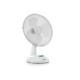 Tristar Desk Fan VE-5923 Diameter 23 cm, White, Number of speeds 2, 30 W, Oscillation