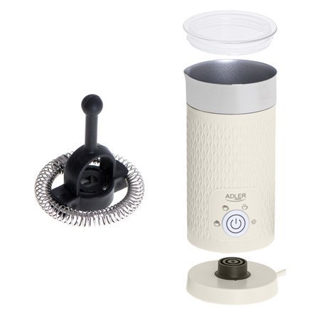 Adler Milk frother AD 4495 500 W, Cream Adler Milk frother AD 4495 500 W, Cream