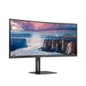 AOC Curved Monitor CU34V5C/BK 34 ", VA, WQHD, 3440 x 1440, 21:9, 4 ms, 300 cd/m², HDMI ports quantity 1, 100 Hz AOC Curved Monitor CU34V5C/BK 34 ", VA, WQHD, 3440 x 1440, 21:9, 4 ms, 300 cd/m², HDMI ports quantity 1, 100 Hz
