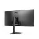 AOC Curved Monitor CU34V5C/BK 34 ", VA, WQHD, 3440 x 1440, 21:9, 4 ms, 300 cd/m², HDMI ports quantity 1, 100 Hz AOC Curved Monitor CU34V5C/BK 34 ", VA, WQHD, 3440 x 1440, 21:9, 4 ms, 300 cd/m², HDMI ports quantity 1, 100 Hz