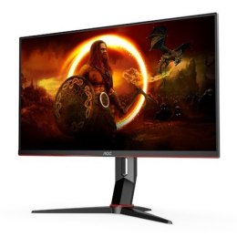 AOC Monitor 	U28G2XU2/BK 28 ", IPS, UHD, 3840 x 2160, 16:9, 1 ms, 370 cd/m², Black/Red, HDMI ports quantity 2, 144 Hz