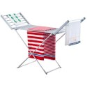 Elektryczna Suszarka Adler Foldable electric clothes drying rack AD 7821 220 W, Silver/White, IP22