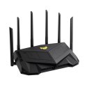 Asus Wireless Wifi 6 Dual Band Gaming Router TUF-AX6000 802.11ax, 1148+4804 Mbit/s, 10/100/1000 Mbit/s, Ethernet LAN (RJ-45) por Asus Wireless Wifi 6 Dual Band Gaming Router TUF-AX6000 802.11ax, 1148+4804 Mbit/s, 10/100/1000 Mbit/s, Ethernet LAN (RJ-45) por