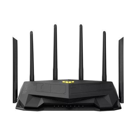 Asus Wireless Wifi 6 Dual Band Gaming Router TUF-AX6000 802.11ax, 1148+4804 Mbit/s, 10/100/1000 Mbit/s, Ethernet LAN (RJ-45) por Asus Wireless Wifi 6 Dual Band Gaming Router TUF-AX6000 802.11ax, 1148+4804 Mbit/s, 10/100/1000 Mbit/s, Ethernet LAN (RJ-45) por