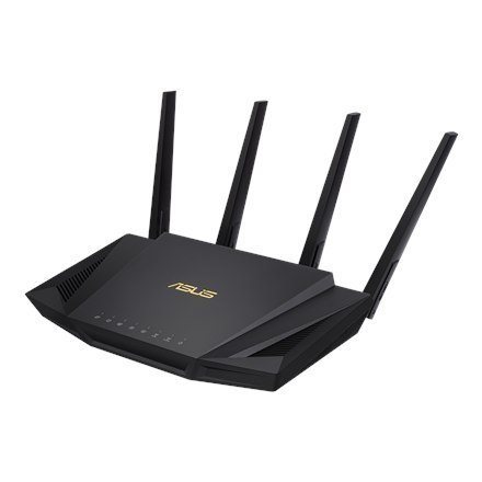 Asus Wireless Wifi 6 Dual Band Gigabit Router RT-AX58U 802.11ax, 2402+574 Mbit/s, 10/100/1000 Mbit/s, Ethernet LAN (RJ-45) ports Asus Wireless Wifi 6 Dual Band Gigabit Router RT-AX58U 802.11ax, 2402+574 Mbit/s, 10/100/1000 Mbit/s, Ethernet LAN (RJ-45) ports