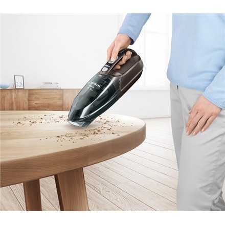 Bosch Vacuum cleaner BHN16L Cordless operating, Handheld, 14.4 V, Operating time (max) 40 min, Graphite, Warranty 24 month(s), Bosch Vacuum cleaner BHN16L Cordless operating, Handheld, 14.4 V, Operating time (max) 40 min, Graphite, Warranty 24 month(s),