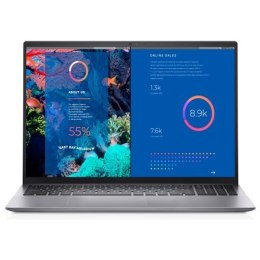 Dell Vostro 16 5635 Silver, 16 ", WVA, FHD+, 1920 x 1200, Anti-glare, AMD Ryzen 5, 7530U, 8 GB, SSD 256 GB, AMD Radeon Graphics