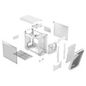 Fractal Design Torrent Nano RGB White TG clear tint Side window, White TG clear tint, Power supply included No