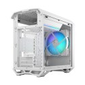 Fractal Design Torrent Nano RGB White TG clear tint Side window, White TG clear tint, Power supply included No
