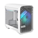 Fractal Design Torrent Nano RGB White TG clear tint Side window, White TG clear tint, Power supply included No