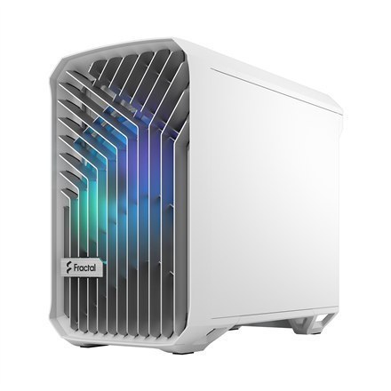 Fractal Design Torrent Nano RGB White TG clear tint Side window, White TG clear tint, Power supply included No Fractal Design Torrent Nano RGB White TG clear tint Side window, White TG clear tint, Power supply included No