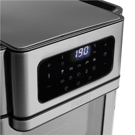 Princess Aerofryer Oven 182065 Power 1500 W, Capacity 10 L, Black/Stainless Steel Princess Aerofryer Oven 182065 Power 1500 W, Capacity 10 L, Black/Stainless Steel