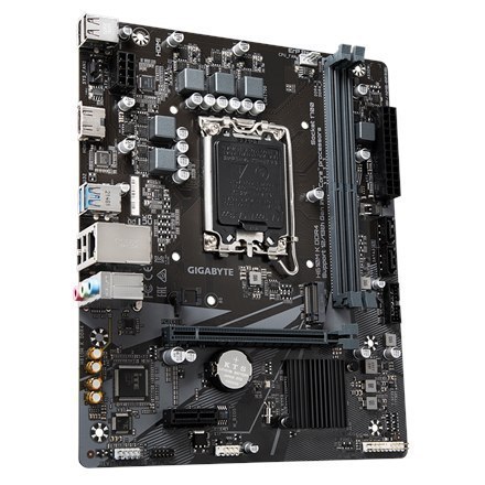 Gigabyte H610M K DDR4 1.0 M/B Processor family Intel, Processor socket LGA1700, DDR4 DIMM, Memory slots 2, Supported hard disk Gigabyte H610M K DDR4 1.0 M/B Processor family Intel, Processor socket LGA1700, DDR4 DIMM, Memory slots 2, Supported hard disk