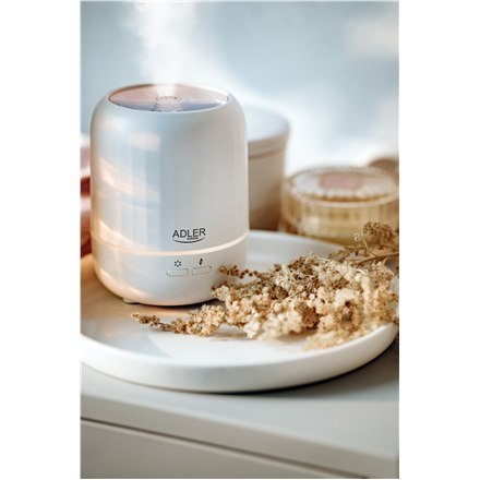 Adler Ultrasonic aroma diffuser 3in1 AD 7968 Ultrasonic, Suitable for rooms up to 25 m², White Adler Ultrasonic aroma diffuser 3in1 AD 7968 Ultrasonic, Suitable for rooms up to 25 m², White