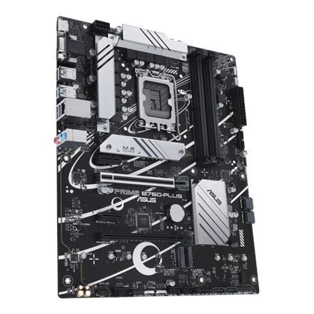 Asus PRIME B760-PLUS Processor family Intel, Processor socket LGA1700, DDR5 DIMM, Memory slots 4, Supported hard disk drive int Asus PRIME B760-PLUS Processor family Intel, Processor socket LGA1700, DDR5 DIMM, Memory slots 4, Supported hard disk drive int