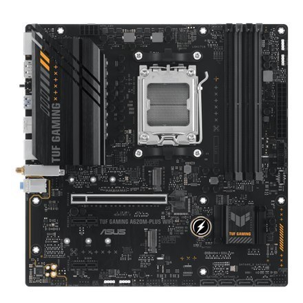 Asus TUF GAMING A620M-PLUS WIFI Processor family AMD, Processor socket AM5, DDR5 DIMM, Memory slots 4, Supported hard disk drive Asus TUF GAMING A620M-PLUS WIFI Processor family AMD, Processor socket AM5, DDR5 DIMM, Memory slots 4, Supported hard disk drive