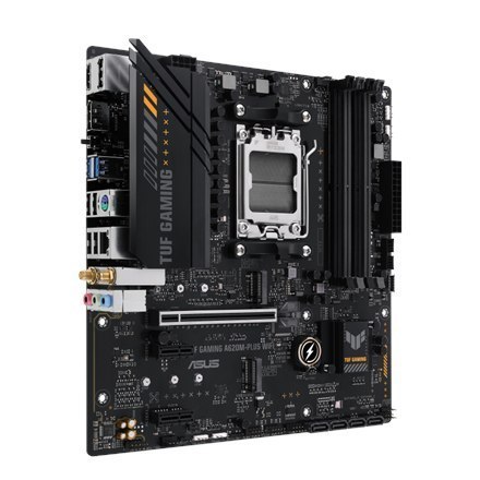 Asus TUF GAMING A620M-PLUS WIFI Processor family AMD, Processor socket AM5, DDR5 DIMM, Memory slots 4, Supported hard disk drive Asus TUF GAMING A620M-PLUS WIFI Processor family AMD, Processor socket AM5, DDR5 DIMM, Memory slots 4, Supported hard disk drive