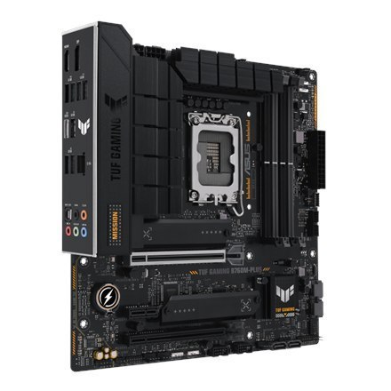 Asus TUF GAMING B760M-PLUS Processor family Intel, Processor socket LGA1700, DDR5 DIMM, Memory slots 4, Supported hard disk dri Asus TUF GAMING B760M-PLUS Processor family Intel, Processor socket LGA1700, DDR5 DIMM, Memory slots 4, Supported hard disk dri