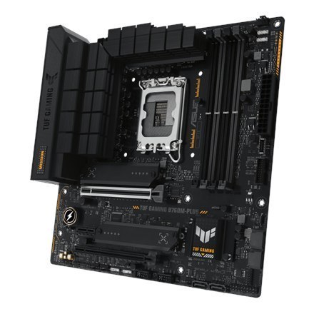 Asus TUF GAMING B760M-PLUS Processor family Intel, Processor socket LGA1700, DDR5 DIMM, Memory slots 4, Supported hard disk dri Asus TUF GAMING B760M-PLUS Processor family Intel, Processor socket LGA1700, DDR5 DIMM, Memory slots 4, Supported hard disk dri