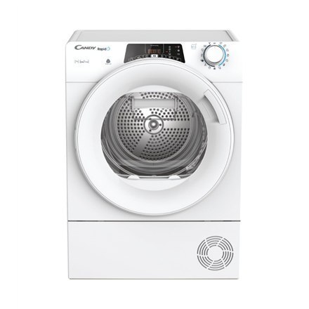 Candy Dryer Machine RO4 H7A1TEX-S Energy efficiency class A+, Front loading, 7 kg, LCD, Depth 46.5 cm, Wi-Fi, White Candy Dryer Machine RO4 H7A1TEX-S Energy efficiency class A+, Front loading, 7 kg, LCD, Depth 46.5 cm, Wi-Fi, White