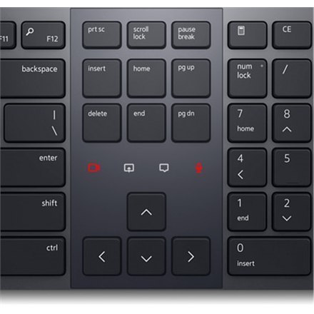 Dell Premier Collaboration Keyboard KB900 Wireless, US International, Graphite Dell Premier Collaboration Keyboard KB900 Wireless, US International, Graphite
