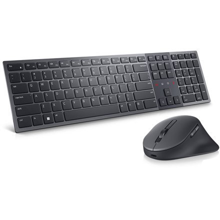 Dell Premier Collaboration Keyboard and Mouse KM900 Wireless, US, USB-A, Graphite Dell Premier Collaboration Keyboard and Mouse KM900 Wireless, US, USB-A, Graphite