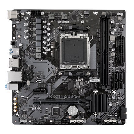 Gigabyte A620M H 1.0 M/B Processor family AMD, Processor socket AM5, DDR5 DIMM, Memory slots 2, Supported hard disk drive interf Gigabyte A620M H 1.0 M/B Processor family AMD, Processor socket AM5, DDR5 DIMM, Memory slots 2, Supported hard disk drive interf