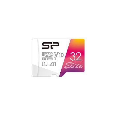 Silicon Power microSDHC UHS-I Memory Card Elite 32 GB, microSDHC/SDXC, Flash memory class 10 Silicon Power microSDHC UHS-I Memory Card Elite 32 GB, microSDHC/SDXC, Flash memory class 10