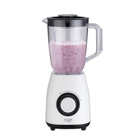 Adler Blender with jar AD 4085 Tabletop, 1000 W, Jar material Plastic, Jar capacity 1.5 L, White Adler Blender with jar AD 4085 Tabletop, 1000 W, Jar material Plastic, Jar capacity 1.5 L, White
