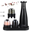 Adler Electric Salt and pepper grinder AD 4449b 7 W, Housing material ABS plastic, Lithium, Matte Black Adler Electric Salt and pepper grinder AD 4449b 7 W, Housing material ABS plastic, Lithium, Matte Black